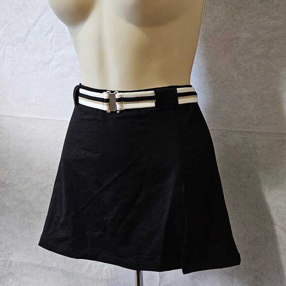 [NWOT] VINTAGE JAG Black Swim Skirt Coverup Sarong - Picture 3 of 6